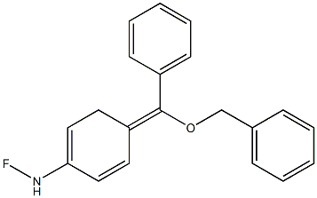 4-(benzyloxybenzylidene)fluoroanilline Struktur