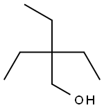 2,2-diethyl-1-butanol Struktur