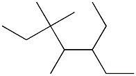 3,3,4-trimethyl-5-ethylheptane Struktur