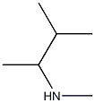 methyl-1,2-dimethylpropylamine Struktur