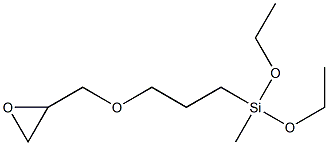 3-GLYCIDOXYLPROPYLMETHYLDIETHOXYSILANE Struktur