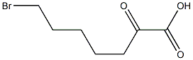 7-BROMO-2-OXYHEPTANOIC ACID Struktur