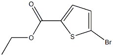 5-BROMOTHIOPHENE-2-CARBOXYLIC ACID ETHYL ESTER Struktur