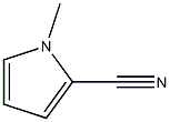 N-METHYLPYRROLE-2-CARBONITRILE Struktur