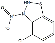 4-CHLORO-3-NITROBENZOTHIADIAZOLE Struktur