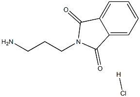 N-(3-AMINOPROPYL)PHTHALIMIDE HYDROCHORIDE Struktur