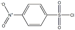 4-NITROPHENYLSULPHONYL CHLORIDE Struktur