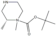 (2R,5S)-1-N-BOC-DIMETHYL-PIPERAZINE Struktur