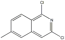 1,3-DICHLORO-6-METHYLISOQUINOLINE Struktur