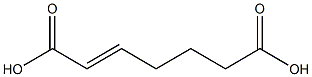 heptenedioic acid Struktur