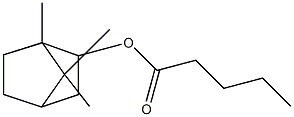 isobornyl valerate Struktur