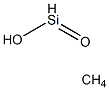 methanesiliconic acid Struktur