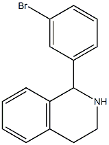 1-(3-BROMOPHENYL)-1,2,3,4-TETRAHYDROISOQUINOLINE Struktur