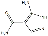 5-AMINOPYRAZOLE-4-CARBOXAMIDE Struktur