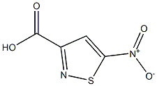 5-NITRO-3-ISOTHIAZOLE CARBOXYLIC ACID Struktur