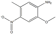 2-METHOXY-4-NITRO-5-METHYLANILINE Struktur