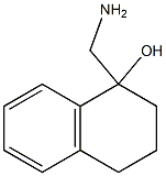 1-(Aminomethyl)-1,2,3,4-tetrahydro-1-naphthalenol Struktur