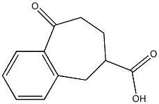 1-Benzosuberone-4-carboxylic Acid Struktur