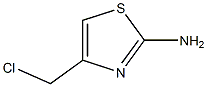 2-Amino-4-(chloromethyl)thiazole Struktur