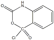 4-Chloro-4H-3,1-Benzoxazine-2,4(1H)-dione Struktur