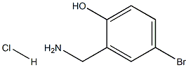 5-BROMO-2-HYDROXYBENZYLAMINE Hydrochloride Struktur