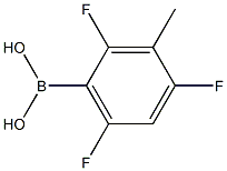 2,4,6-TRIFLUOROMETHYLPHENYLBORONIC ACID Struktur