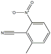 6-METHYL-2-NITROBENZONITRILE Struktur