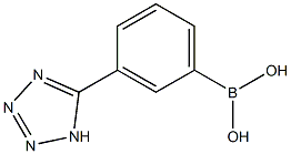 3-(tetrazol-5-yl)phenylboronic acid Struktur