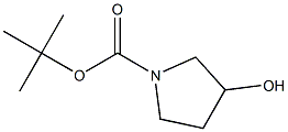 1-BOC-3-PYRROLIDINOL Struktur