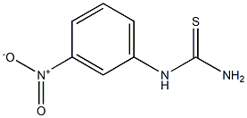 N-(3-NITROPHENYL)THIOUREA Struktur