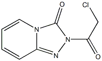 2-(CHLOROACETYL)[1,2,4]TRIAZOLO[4,3-A]PYRIDIN-3(2H)-ONE Struktur