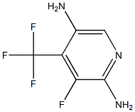 2,5-DIAMINO-3-FLUORO-4-(TRIFLUOROMETHYL)PYRIDINE 95% Struktur