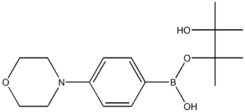 4-MORPHOLIN-4-YL-PHENYLBORONIC ACID, PINACOL ESTER Struktur