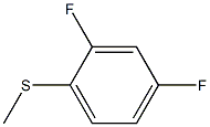 2,4-DIFLUOROTHIOANISOLE 98% Struktur