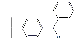 4-TERT-BUTYLBENZHYDROL 97% Struktur