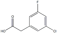 5-CHLORO-3-FLUOROPHENYLACETIC ACID,98% Struktur