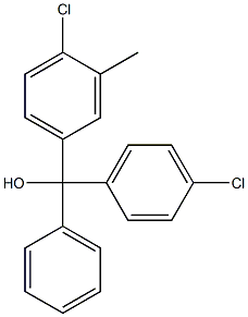 4,4''-DICHLORO-3''-METHYLTRITYL ALCOHOL 95% Struktur