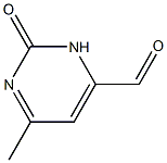 6-METHYL-2-OXO-2,3-DIHYDROPYRIMIDINE-4-CARBALDEHYDE Struktur