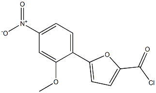 5-(2-METHOXY-4-NITROPHENYL)-2-FUROYL CHLORIDE Struktur