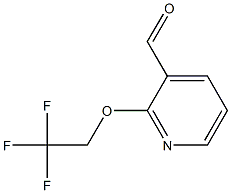 2-(2,2,2-TRIFLUOROETHOXY)PYRIDINE-3-CARBOXALDEHYDE Struktur