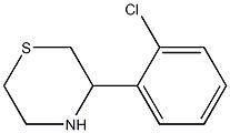 3-(2-CHLOROPHENYL)THIOMORPHOLINE, 95+% Struktur