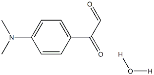 4-DIMETHYLAMINOPHENYLGLYOXAL HYDRATE, 95+% Struktur