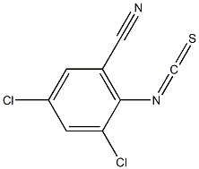 2,4-DICHLORO-6-CYANOPHENYLISOTHIOCYANATE 97% Struktur