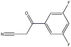 3,5-DIFLUOROBENZOYLACETONITRILE 96% Struktur