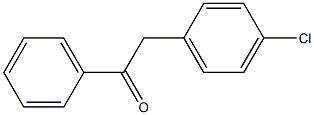 2-(4-CHLOROPHENYL)ACETOPHENONE 97% Struktur