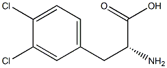 3,4-DICHLORO-D-PHENYLALANINE, >99% Struktur