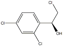 (1S)-2-CHLORO-1-(2,4-DICHLOROPHENYL)ETHANOL Struktur