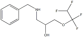 1-Benzylamino-3-(1,1,2,2-tetrafluoro-ethoxy)-propan-2-ol Struktur