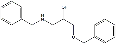 1-Benzylamino-3-benzyloxy-propan-2-ol Struktur