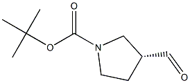 (R)-1-BOC-3-FORMYL-PYRROLIDINE Struktur